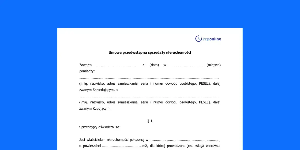 Odstąpienie od umowy przedwstępnej: warunki, zadatek, zaliczka
