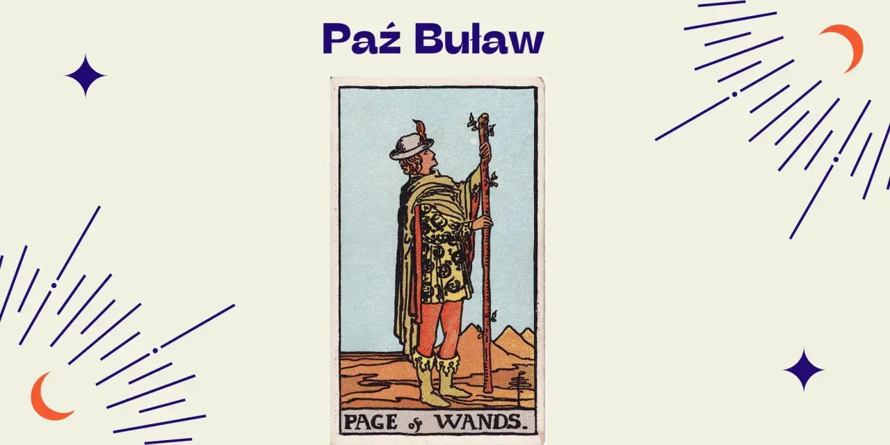 Paź Buław, symbolizujący nowe pomysły i inspirację. Jego znaczenie to początek kreatywnej podróży.