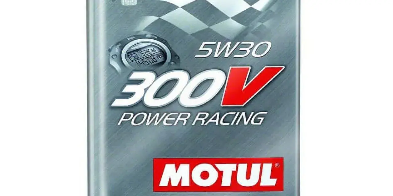MOTUL 300V 5W30 - najlepszy olej do silników sportowych i wyścigowych
