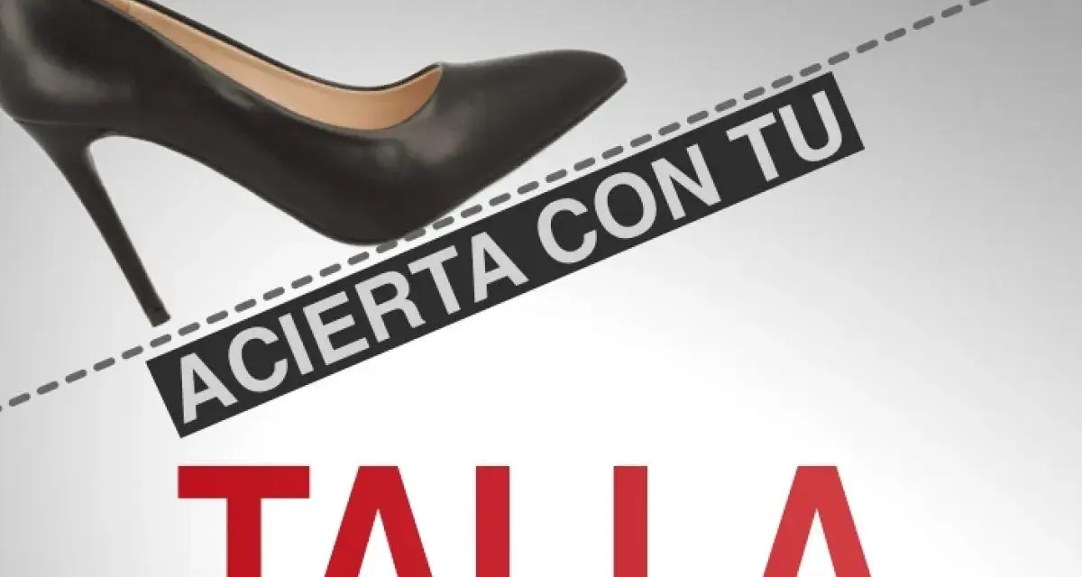 Zapato negro de tacón. ¡Acierta con tu talla 8 en España mujer!