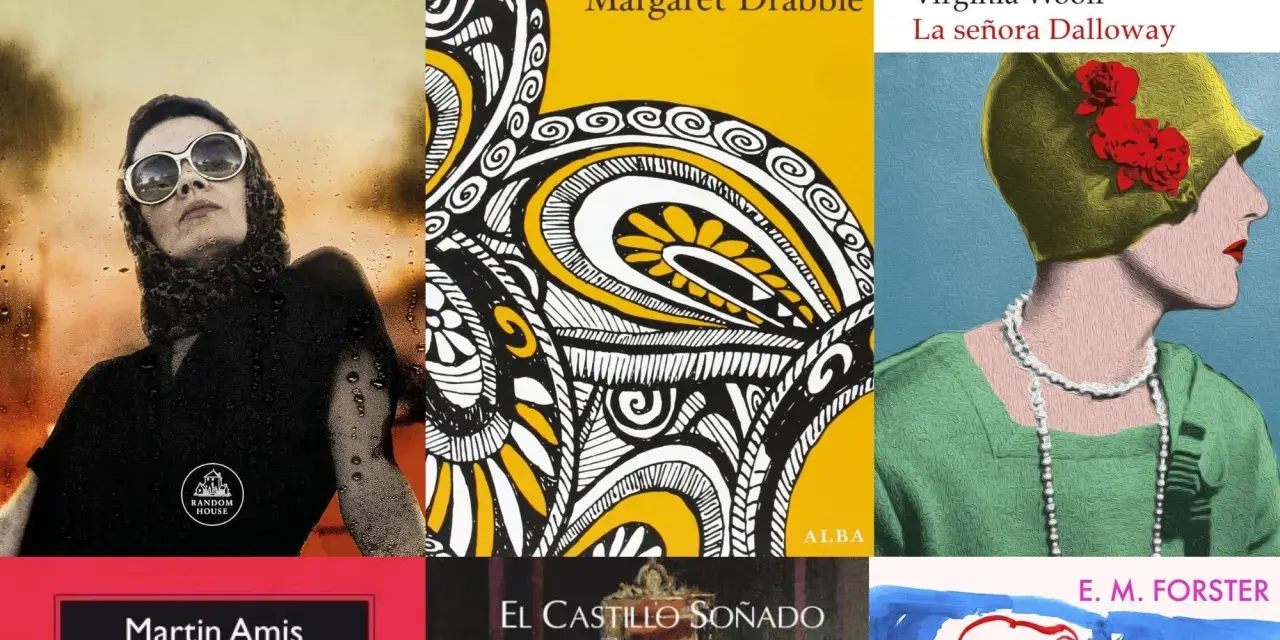Libros que leer antes de los 30: "Una liturgia común" de Joan Didion, "La piedra de moler" de Margaret Drabble, "La señora Dalloway" de Virginia Woolf, "Dinero" de Martin Amis, "El castillo soñado" de Dodie Smith y una obra de E. M. Forster.