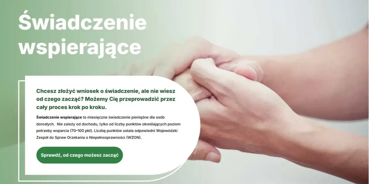 Chcesz złożyć wniosek o świadczenie wspierające? Pomożemy Ci przejść przez cały proces. Dowiedz się, od czego zacząć.