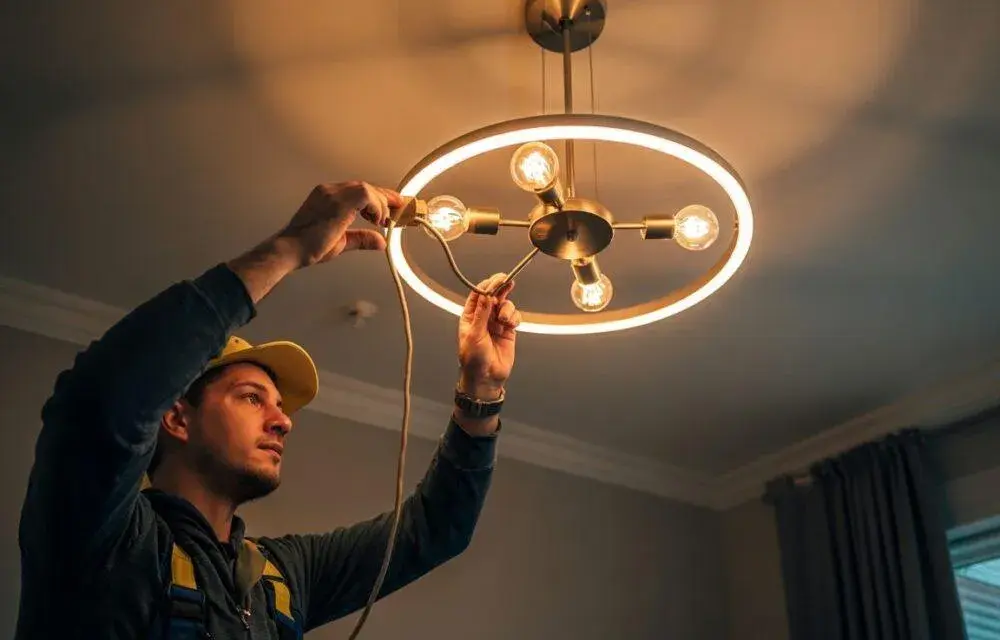 Jak podłączyć żyrandol z 3 żarówkami? Poradnik DIY krok po kroku