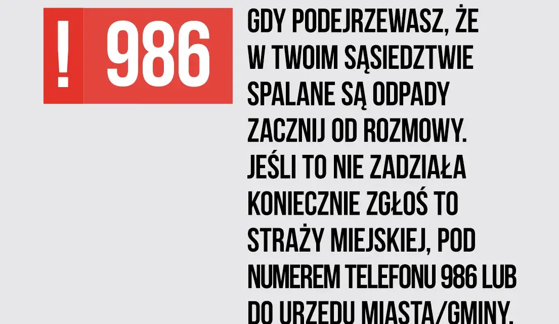 Gdzie zgłosić palenie śmieci na wsi i uniknąć kary za to?