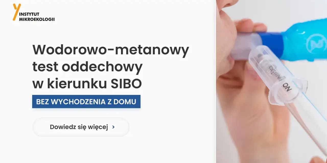 Test oddechowy w kierunku SIBO, który można wykonać w domu. Pomaga zdiagnozować problemy z jelitami.