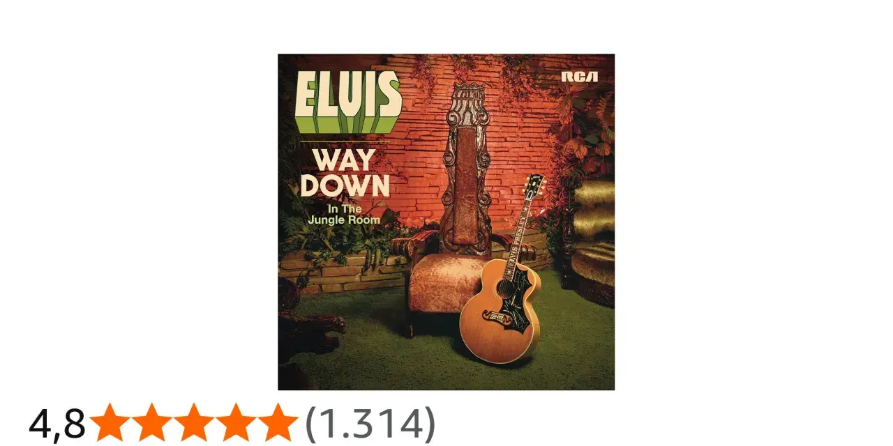 Elvis' letzte Single von ihm vor seinem Tod: "Way Down" im Dschungelzimmer.