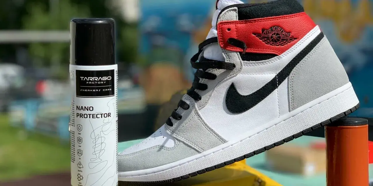 Oto jak prać buty sportowe: spray Tarrago Nano Protector i stylowe Jordany.