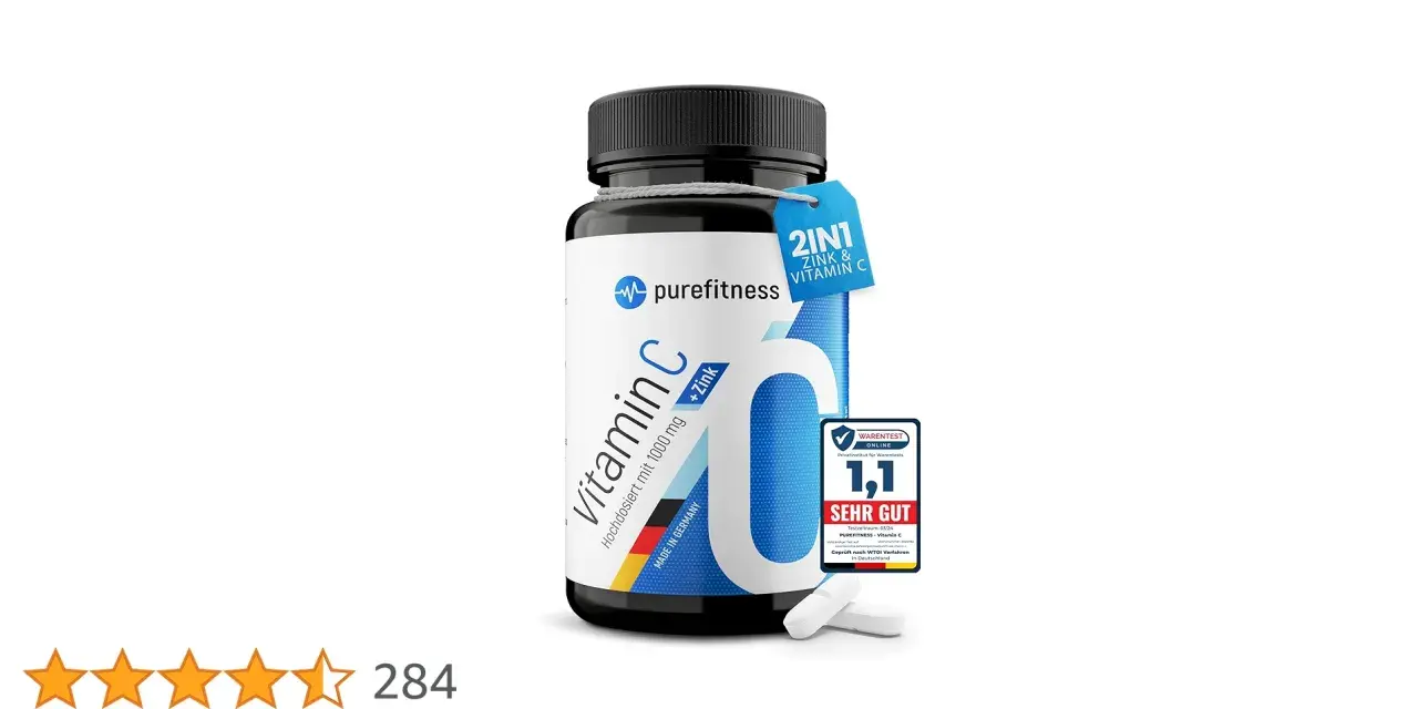 Die besten vitamin c und zink testsieger für ein starkes Immunsystem