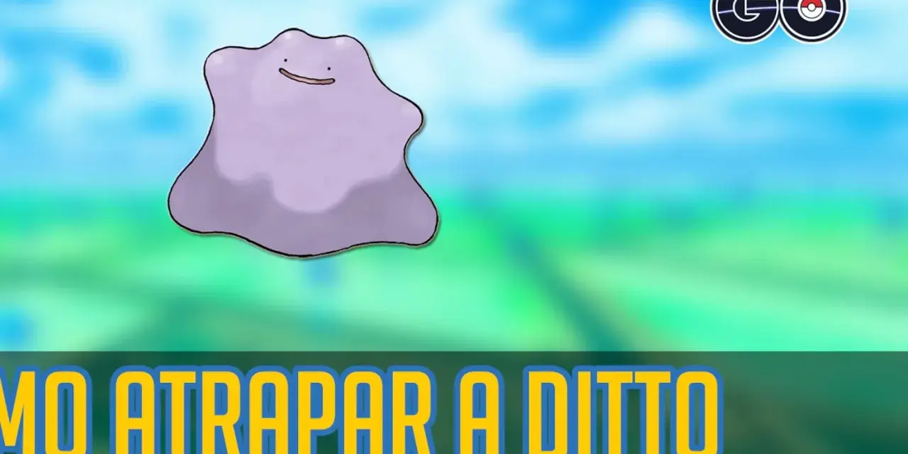 Ditto, el Pokémon camaleónico, listo para ser capturado en Pokémon GO. ¡Aprende cómo atraparlo!