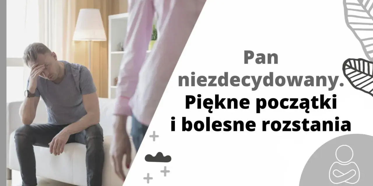 Zmartwiony mężczyzna siedzi na kanapie. Czy warto być z kimś kto kłamie, gdy piękne początki prowadzą do bolesnych rozstań?