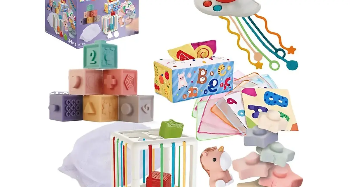 Jak wybrać zabawki sensoryczne dla 6-miesięcznego dziecka? Poradnik