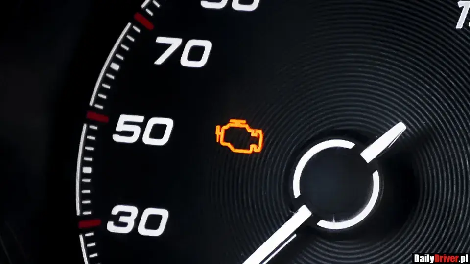 Kontrolka "check engine" świeci? Co robić i czy można jechać dalej?