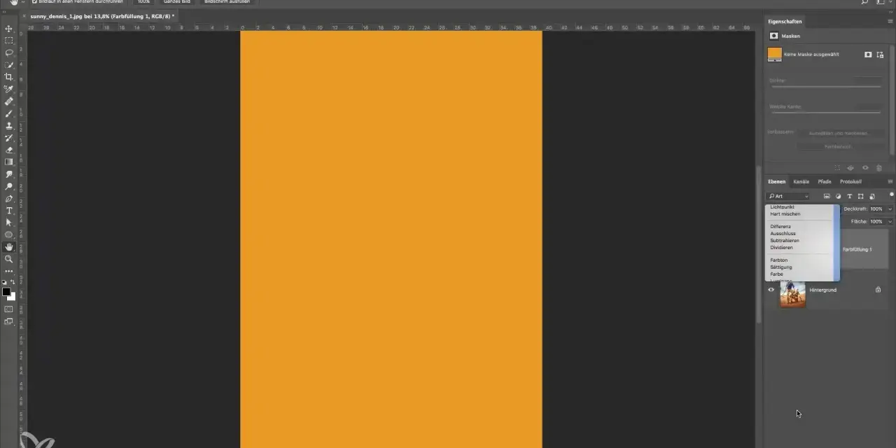 Dans Photoshop, un calque de réglage est utilisé pour modifier l'apparence d'une image. Ici, le menu "Art" propose différentes options de fusion.
