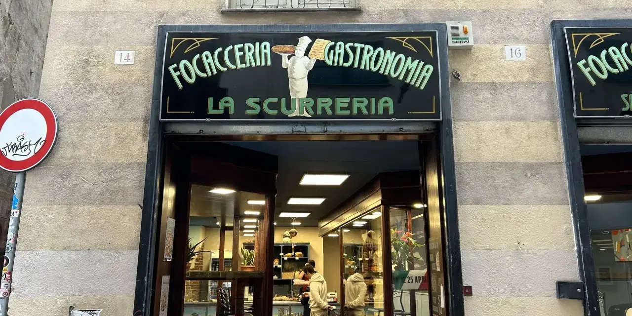 La Scurreria Genova: Focaccia e Gastronomia Ligure Autentica