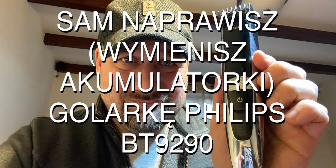 Jak rozebrać golarkę Philips? Wymiana akumulatora i czyszczenie