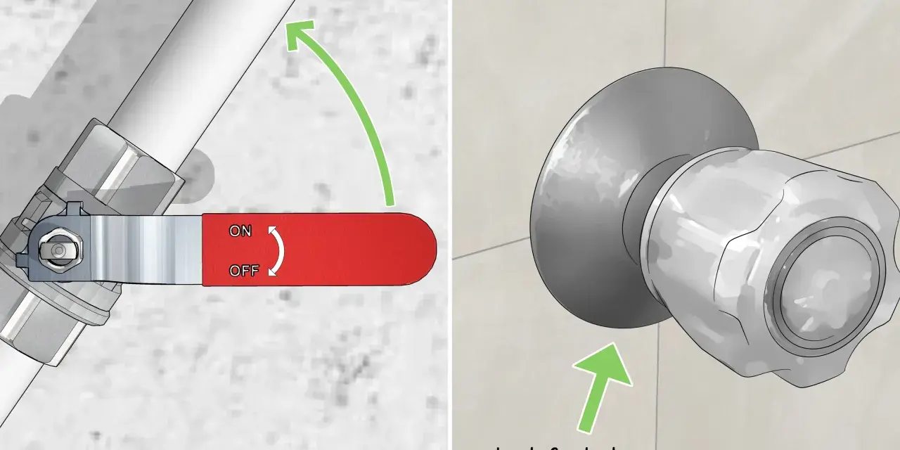 Turn off water supply to replace shower valve. Check for leaks after installation.