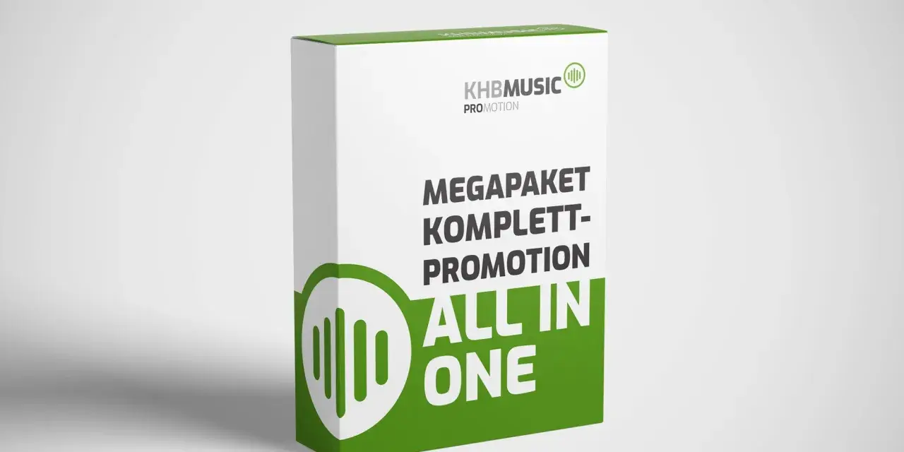 KHB MUSIC Promotion: Megapaket Komplett-Promotion. Alles für deine anr music Karriere in einem Paket!