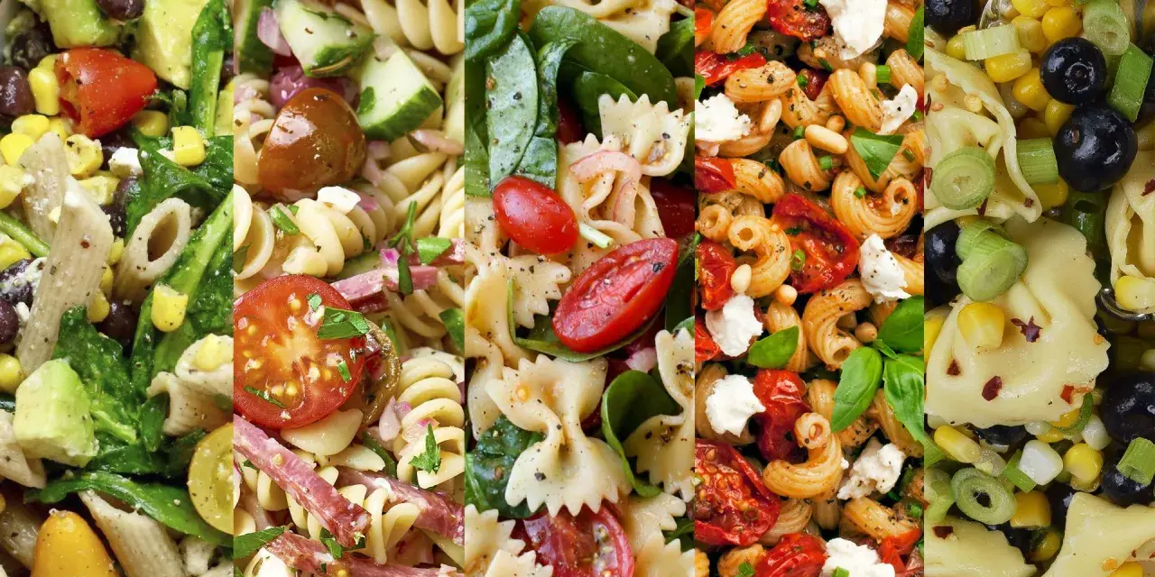 Sei diverse ricette insalata di pasta: con verdure, salumi, pomodorini e mozzarella. Un tripudio di sapori freschi e colorati.