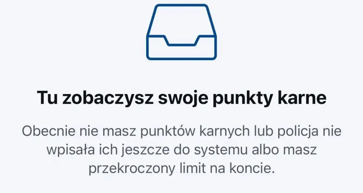 Tu sprawdzisz swoje punkty karne. Zobacz, czy nie przekroczyłeś limitu, jak w taryfikatorze mandatów.
