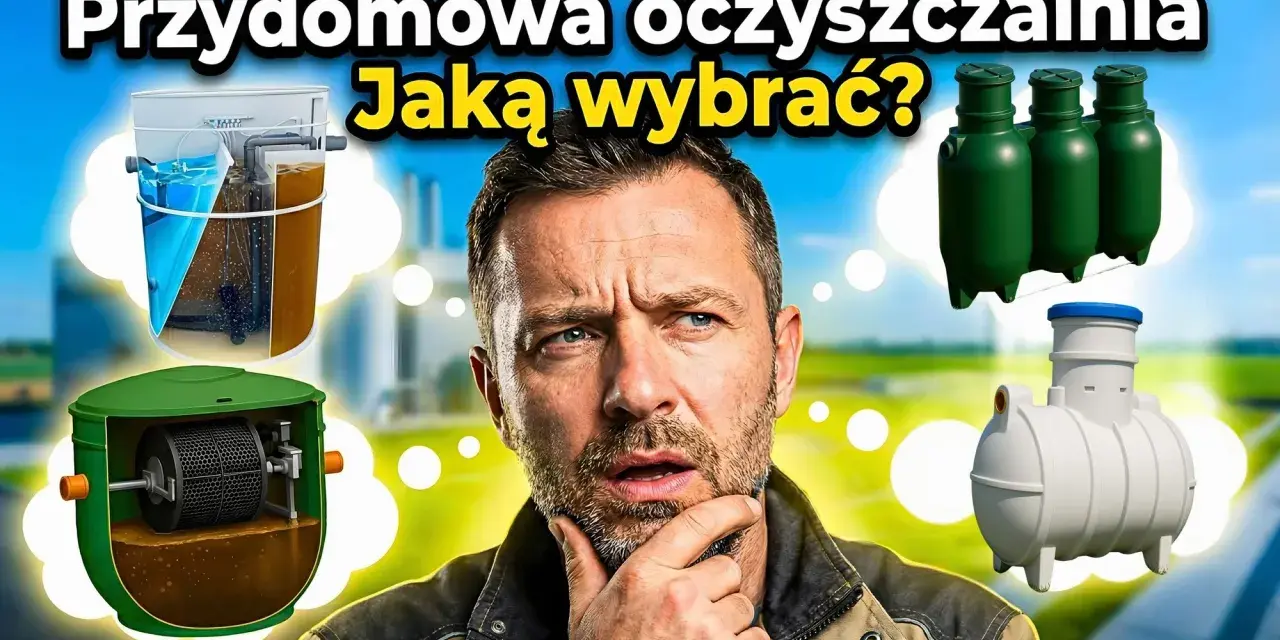 Jaka przydomowa oczyszczalnia? Wybierz mądrze! Koszty, typy, prawo.