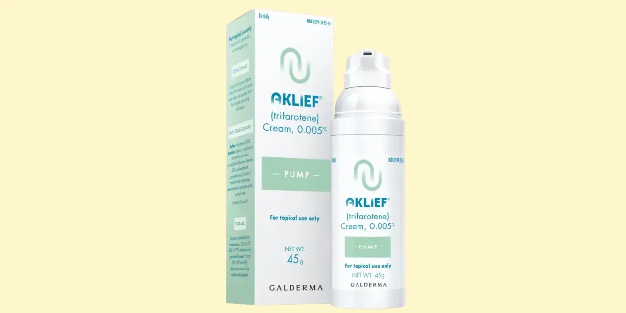 Krem AKLIEF w tubce z pompką, 45g. Do stosowania miejscowego.