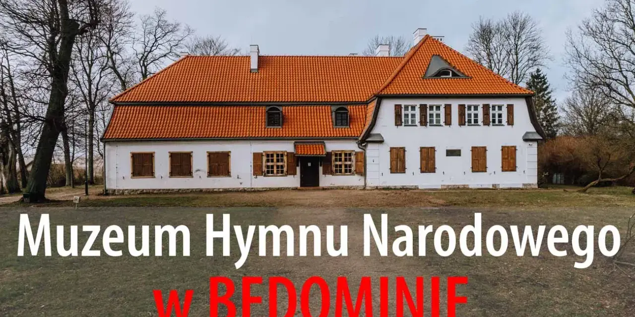 Muzeum Hymnu Narodowego w Bydgoszczy, zabytkowy dworek z pomarańczowym dachem, gdzie narodziła się Mazurka Dąbrowskiego.