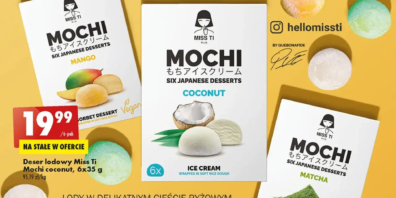 Mochi Miss Ti: Gdzie kupić? Lista sklepów, smaki i ceny!