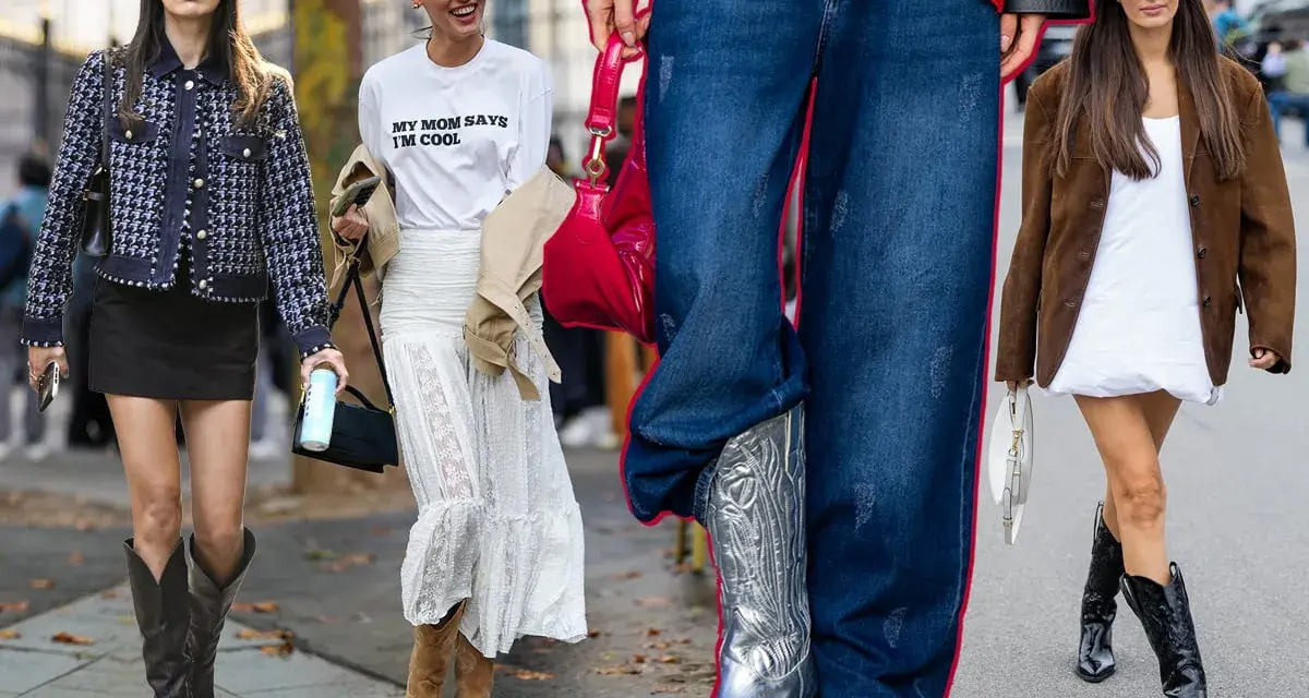 Moda estiva: come indossare i texani con gonne, jeans larghi e mini abiti. Stile audace e versatile.