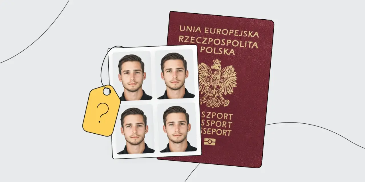 Zdjęcie do paszportu i polski paszport. Sprawdź nasz photoaid cennik, aby dowiedzieć się, ile kosztują zdjęcia.