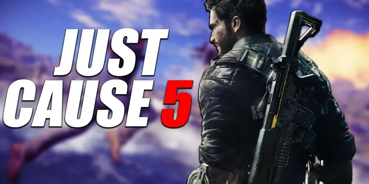 Rico Rodríguez, listo para la acción en Just Cause 5. Explosiones y caos garantizados.