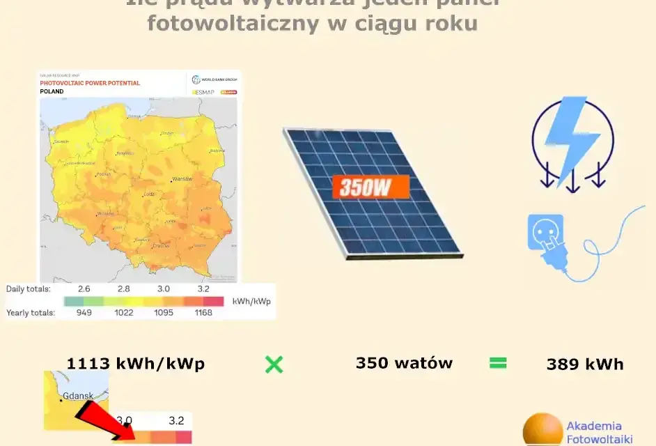 Ile kWh z panelu fotowoltaicznego? Oblicz i zyskaj!