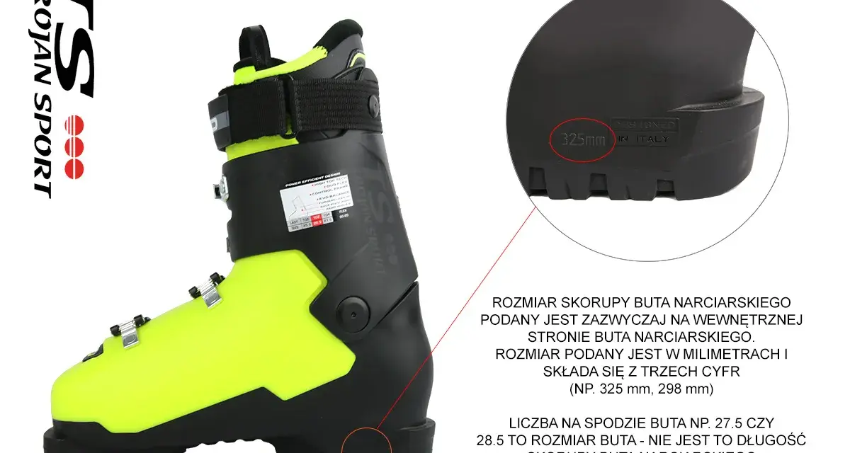 295 mm w butach narciarskich? Sprawdź swój rozmiar EU!