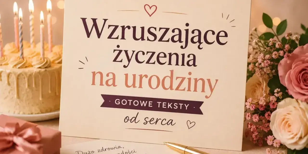 Wzruszające życzenia urodzinowe dla starszej osoby: tort, kwiaty i prezent. Gotowe teksty od serca.