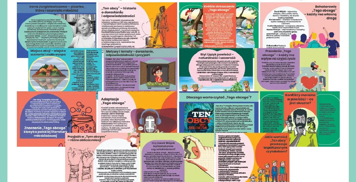 Irena Jurgielewiczowa i jej „Ten obcy" – scenariusz lekcji. Opowieść o dorastaniu, przyjaźni i odpowiedzialności.