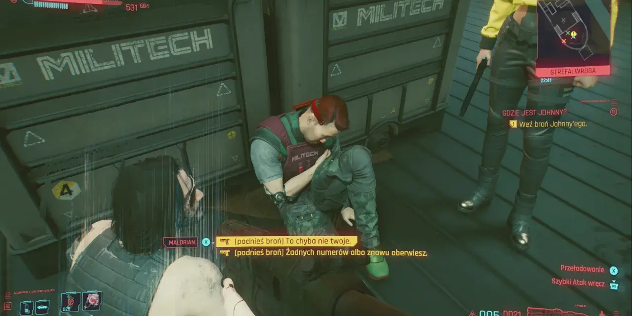 Cyberpunk 2077: Gdzie jest Johnny? Grób, Porsche, Malorian i sekretne zakończenie