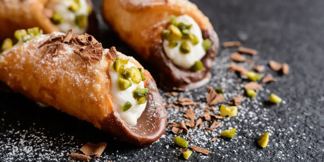Pyszne cannoli, idealne na deser. Ten przepis na cannoli zachwyci każdego!