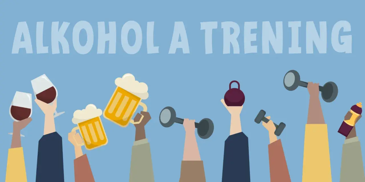 Ręce unoszą kieliszki wina, kufle piwa i ciężarki. Czy alkohol rozluźnia mięśnie, czy przeszkadza w treningu?