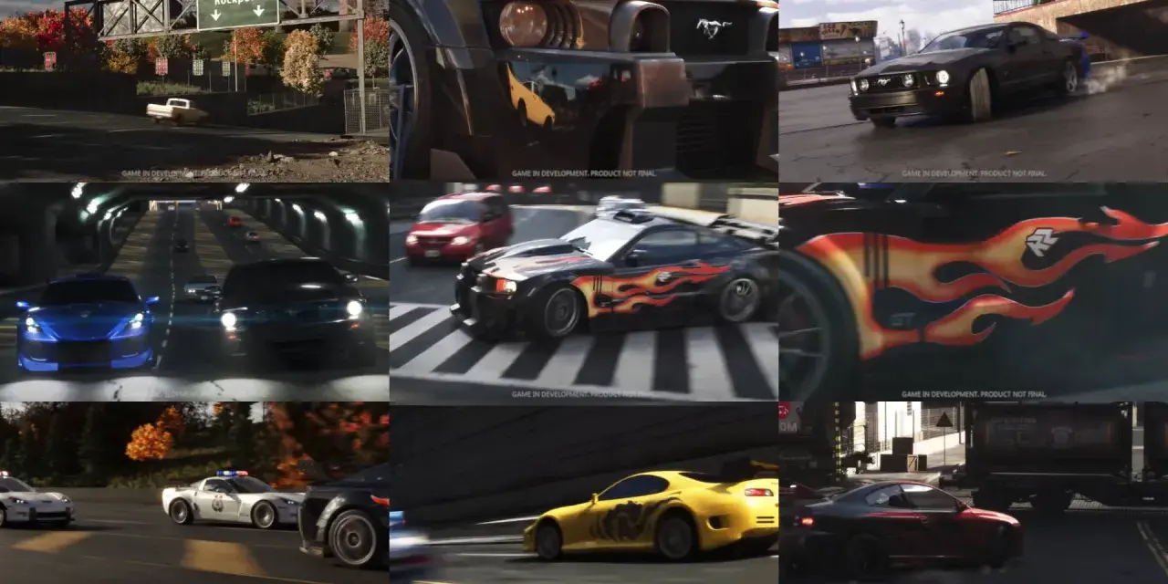 NFS Most Wanted Remake: ścigaj się w Rockport, unikaj policji i driftuj w płomieniach.