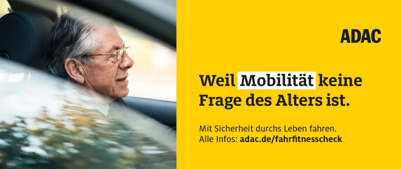 ADAC: Ältere Menschen am Steuer. Mobilität ist keine Frage des Alters. Infos zur Fahrtauglichkeit Senioren.