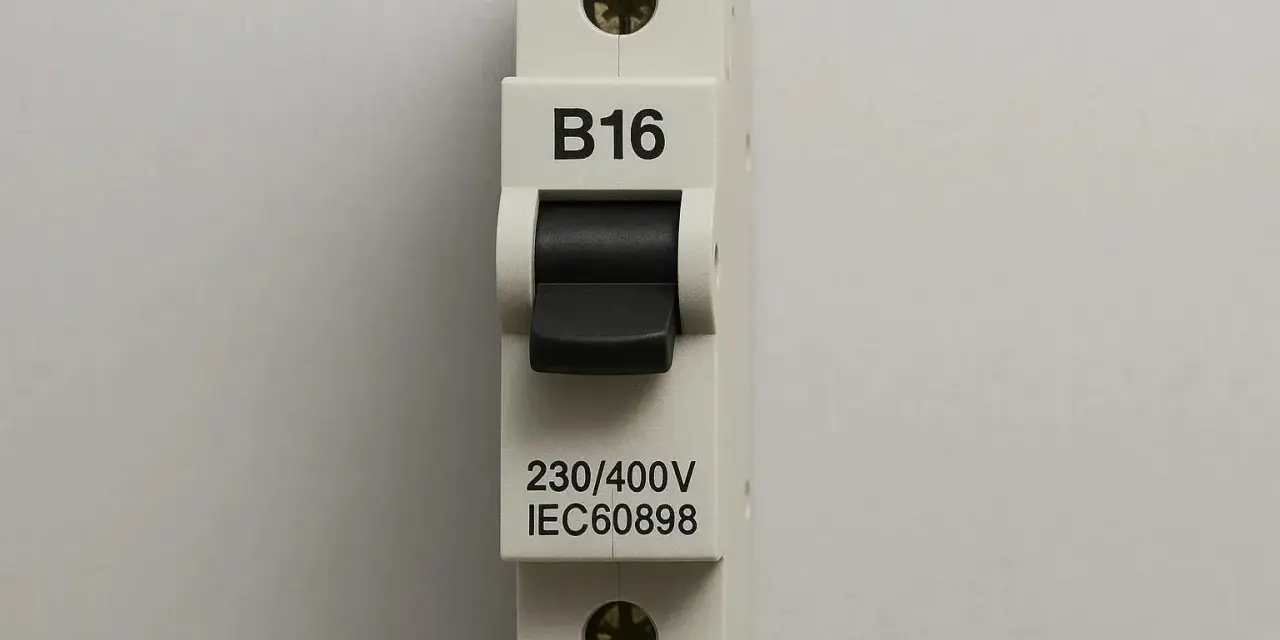 Wyłącznik nadprądowy B16, 230/400V. Dowiedz się, jak podłączyć bezpiecznik B16, aby zapewnić bezpieczeństwo instalacji elektrycznej.