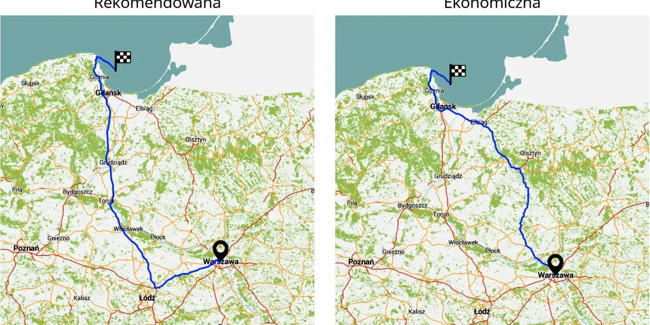 Najlepsza trasa do Kołobrzegu z Warszawy – uniknij korków i stresu