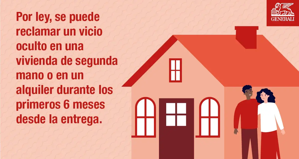 Pareja preocupada frente a su casa. La ley permite reclamar vicios ocultos en vivienda de segunda mano o alquiler en los primeros 6 meses.