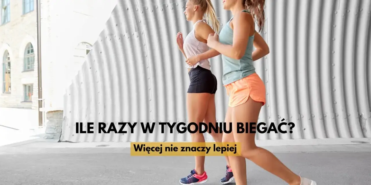 Dwie kobiety biegają, zastanawiając się, ile razy w tygodniu biegać. Więcej nie znaczy lepiej.