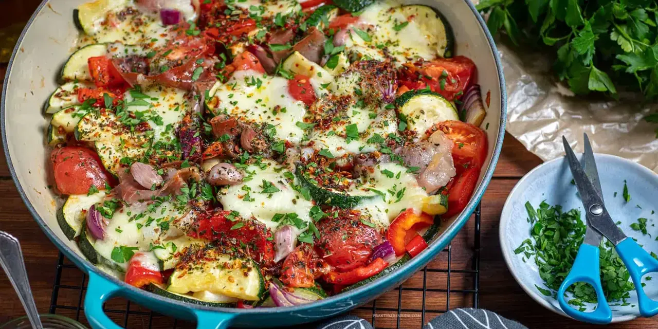 Idealna zapiekanka warzywna z mozzarellą? Poznaj sekretne triki!