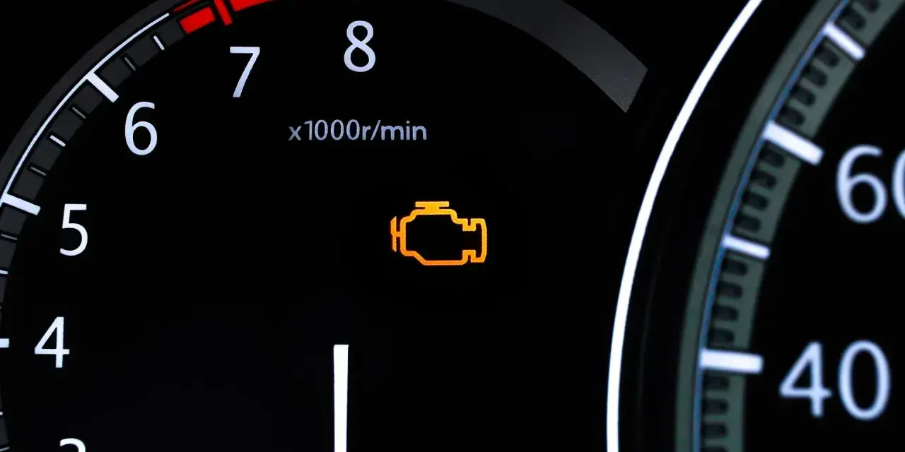 Pomarańczowa kontrolka silnika na desce rozdzielczej. Zastanawiasz się, jak skasować błąd check engine bez komputera?