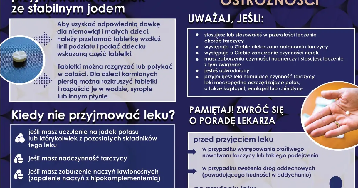 Jaki lek na promieniowanie? Ochrona tarczycy przed radioaktywnym jodem