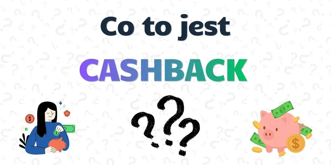 Co to jest cashback? Grafika przedstawia kobietę wrzucającą monetę do świnki-skarbonki i różową skarbonkę z pieniędzmi.