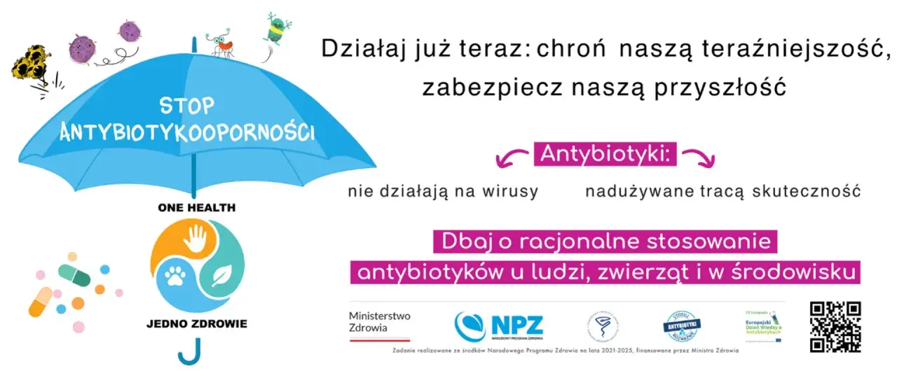 Antybiotyki nie działają na wirusy, więc na grypę ich się nie stosuje. Dbaj o racjonalne ich użycie.
