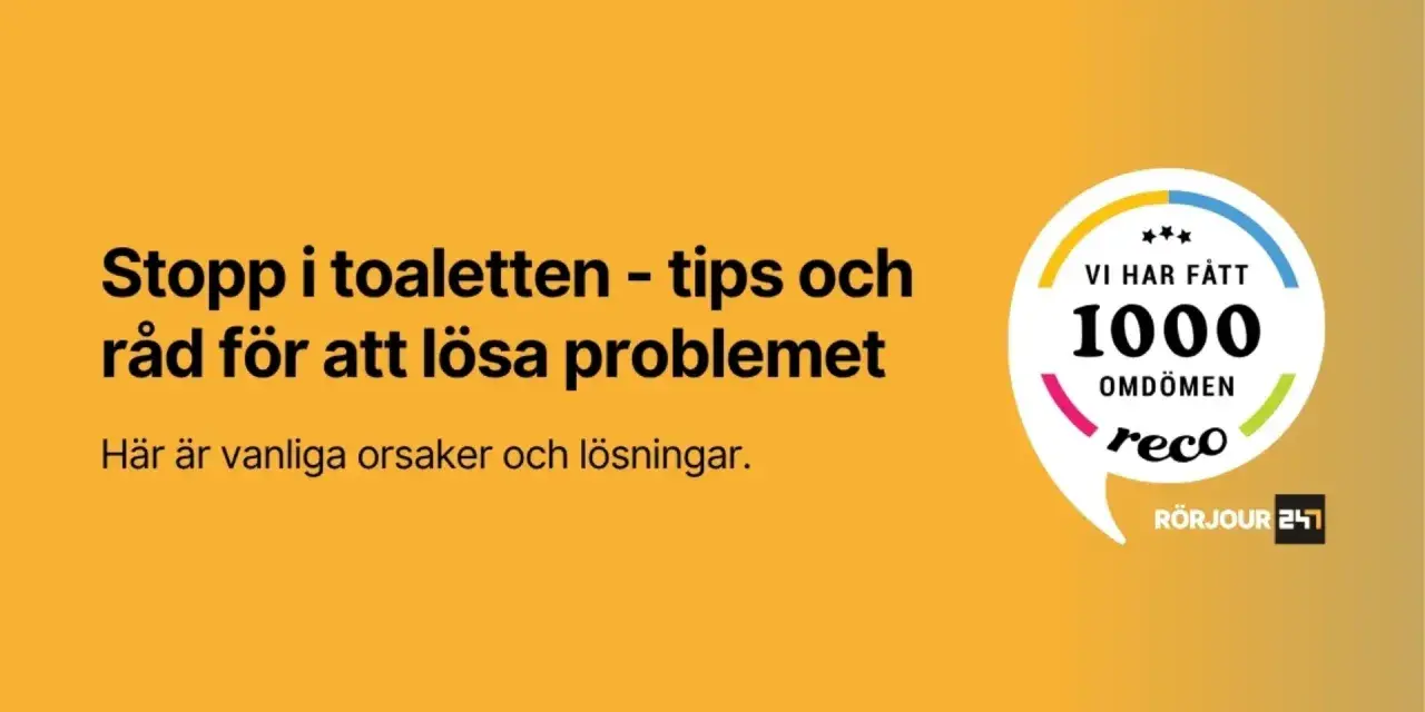 Stopp i toaletten? Här finns tips och råd för att lösa problemet. Lär dig om vanliga orsaker och lösningar för att undvika höga kostnader.