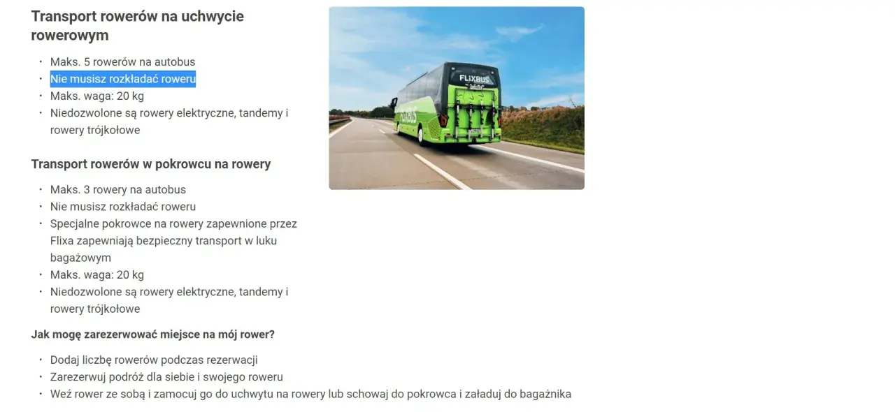 Transport roweru PKS i Flixbus: Jak to zrobić bez stresu?